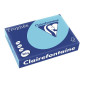 PAPIER REPRO CLAIREF. TROPHEE A4 160G BLEU ALIZEE 250FLS
