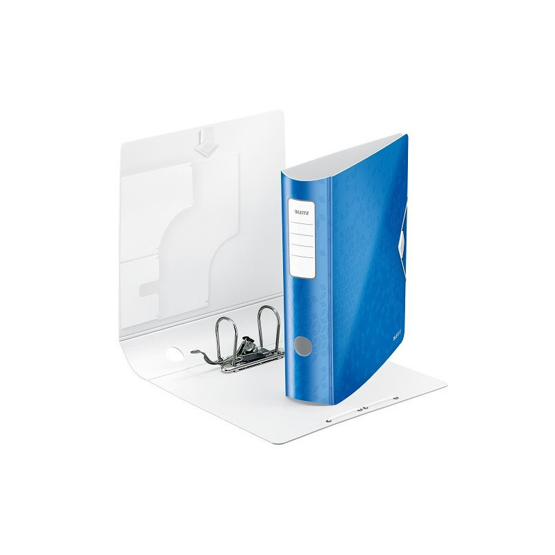 CLASSEUR LEITZ PP WOW 7,5CM BLEU