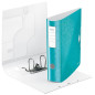 CLASSEUR LEITZ PP WOW 7,5CM BLEU GLACIER