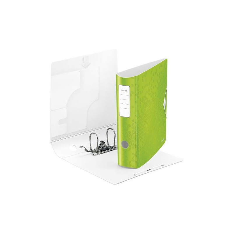 CLASSEUR LEITZ PP WOW 7,5CM VERT