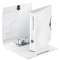 CLASSEUR LEITZ PP WOW 5CM BLANC