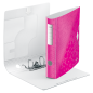 CLASSEUR LEITZ PP WOW 5CM ROSE