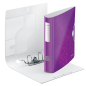 CLASSEUR LEITZ PP WOW 5CM POURPRE