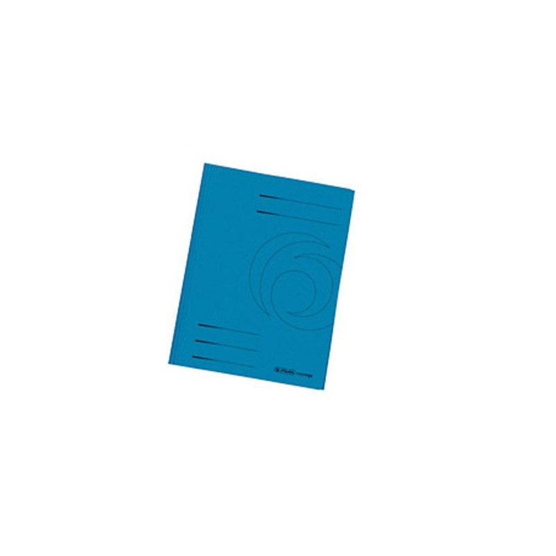 CHEMISE CART. A4 HERLITZ 3 RAB. BLEU (300002993)