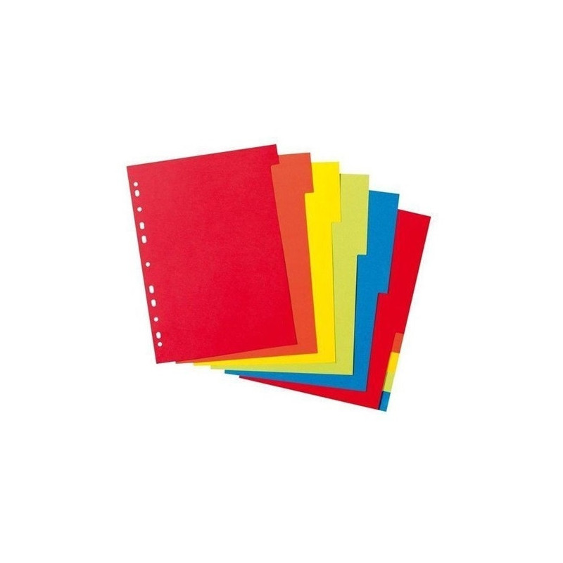 INTERCAL. A4 NEUTRES CART. 10 ONGLETS COUL. HERLITZ (300002997)