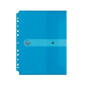 POCHETTE DOCUMENTS HERLITZ PP A5 TRANSP. BLEU (300000737)