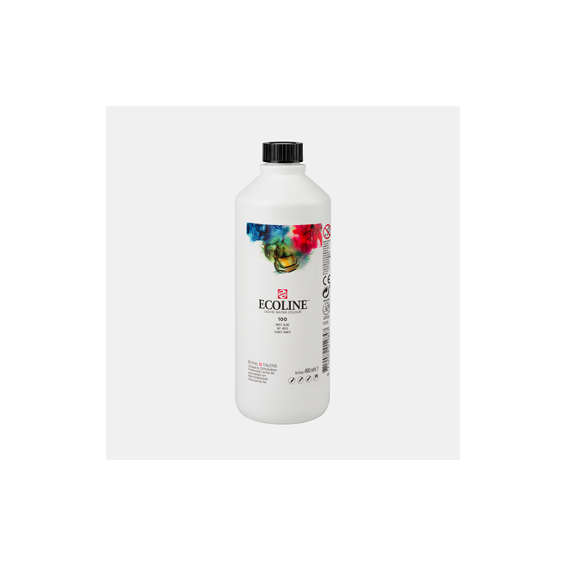 AQUARELLE LIQUIDE ECOLINE 490ML N°100 BLANC