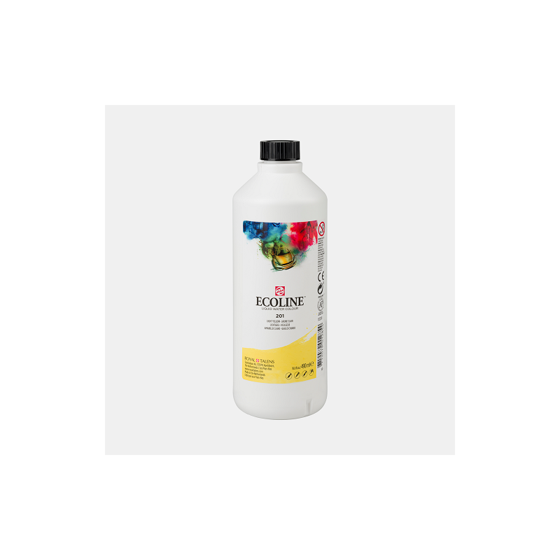 AQUARELLE LIQUIDE ECOLINE 490ML N°201 JAUNE