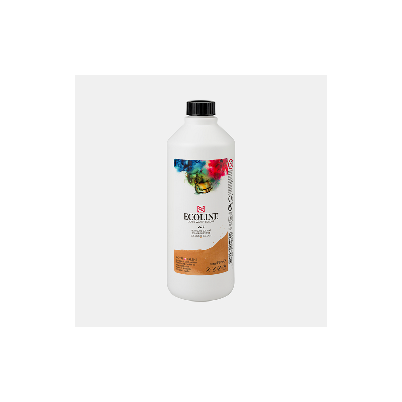 AQUARELLE LIQUIDE ECOLINE 490ML N°227 JAUNE OCRE
