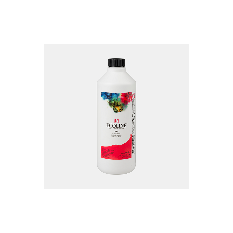 AQUARELLE LIQUIDE ECOLINE 490ML N°334 ECARLATE