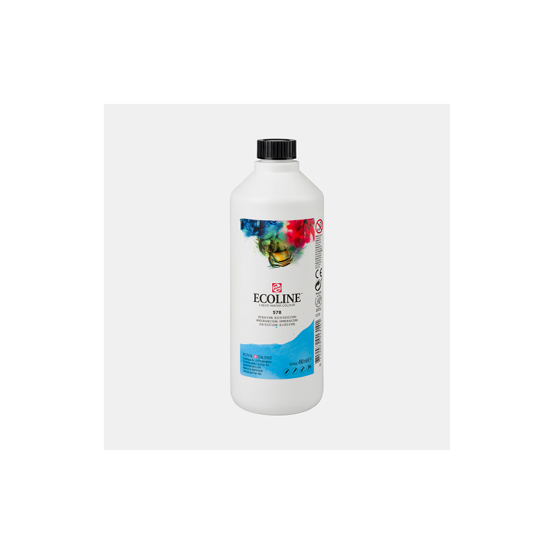 AQUARELLE LIQUIDE ECOLINE 490ML N°578 CYAN