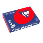 PAPIER REPRO CLAIREF. TROPHEE A4 120G ROUGE CORAIL 250FLS