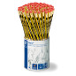 CRAYON NOIR STAEDTLER NORIS HB BOUT-GOMME 72PCS
