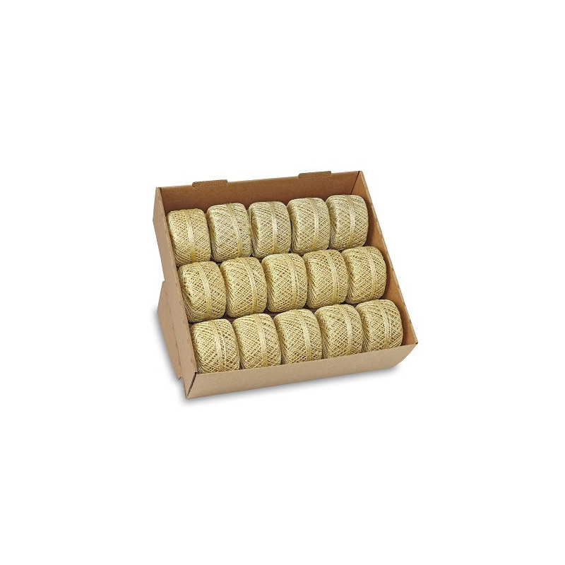 RUBAN CADEAU PATTBERG FICELLE 20M WOLGA OR