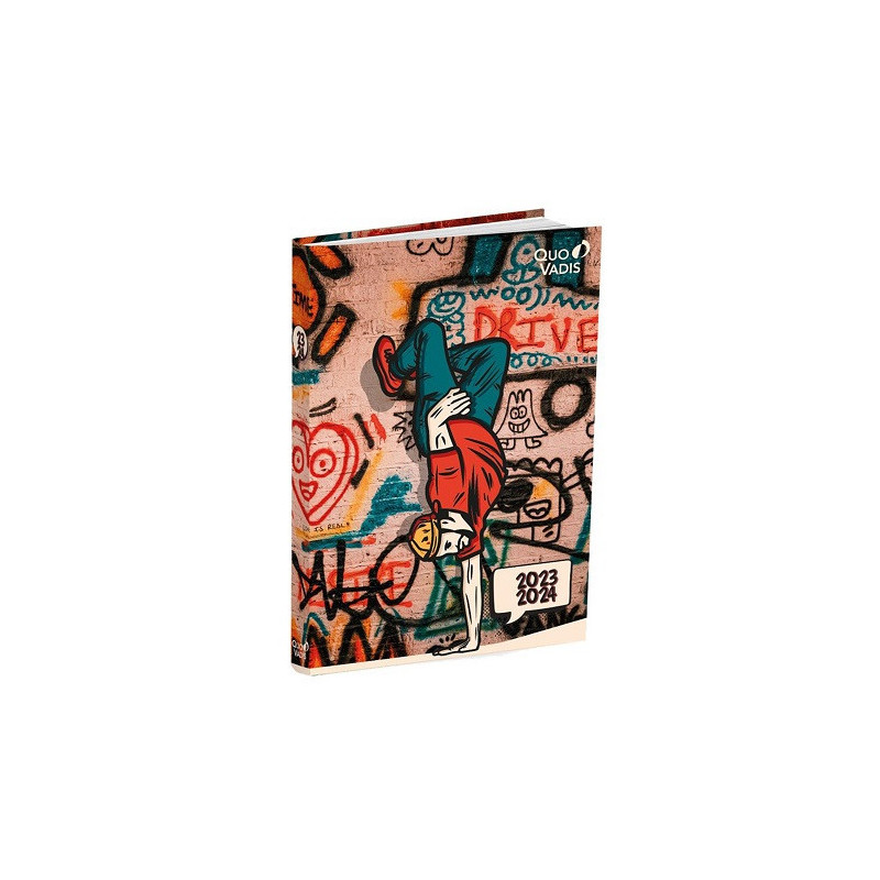 AGENDA SCOLAIRE QUOVADIS GRAFFITI