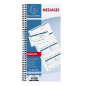 BLOC MESSAGE TELEPH. 29.7X14,8CM DUPLI EXACOMPTA