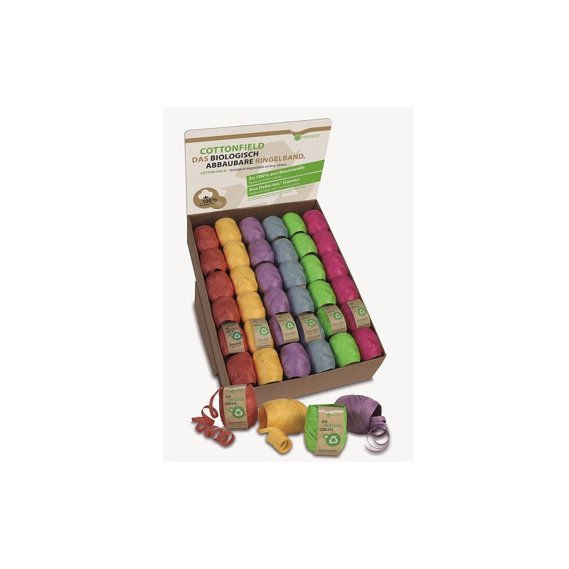 RUBAN CADEAU PATTBERG PELOTE 10M COTTONFIELD