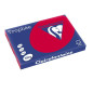 PAPIER REPRO CLAIREF. TROPHEE A3 120G ROUGE GROSEILLE 250FLS