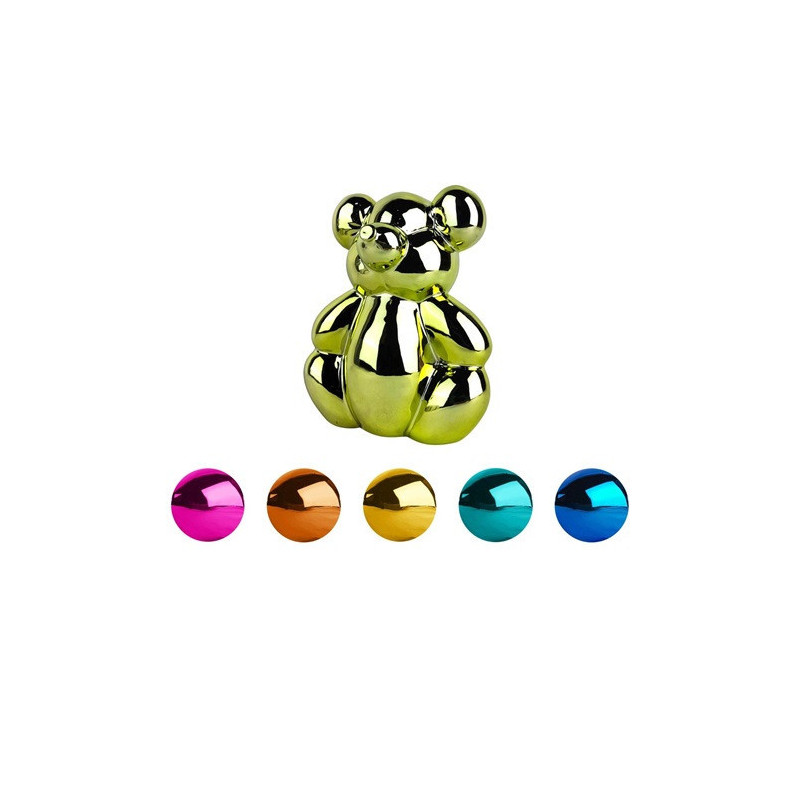 TIRELIRE M FOIL FINISH OURS WALDO ASS.