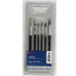 PINCEAU RHEITA AQUA. 2-4-6-10 / BROSSE 8-12 6PCS BLISTER