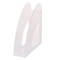 PORTE-REVUES HAN A4 TWIN TRANSP. BLANC