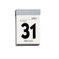 CALENDRIER A EFFEUIL. ALLEMAND N° 1 4X6CM