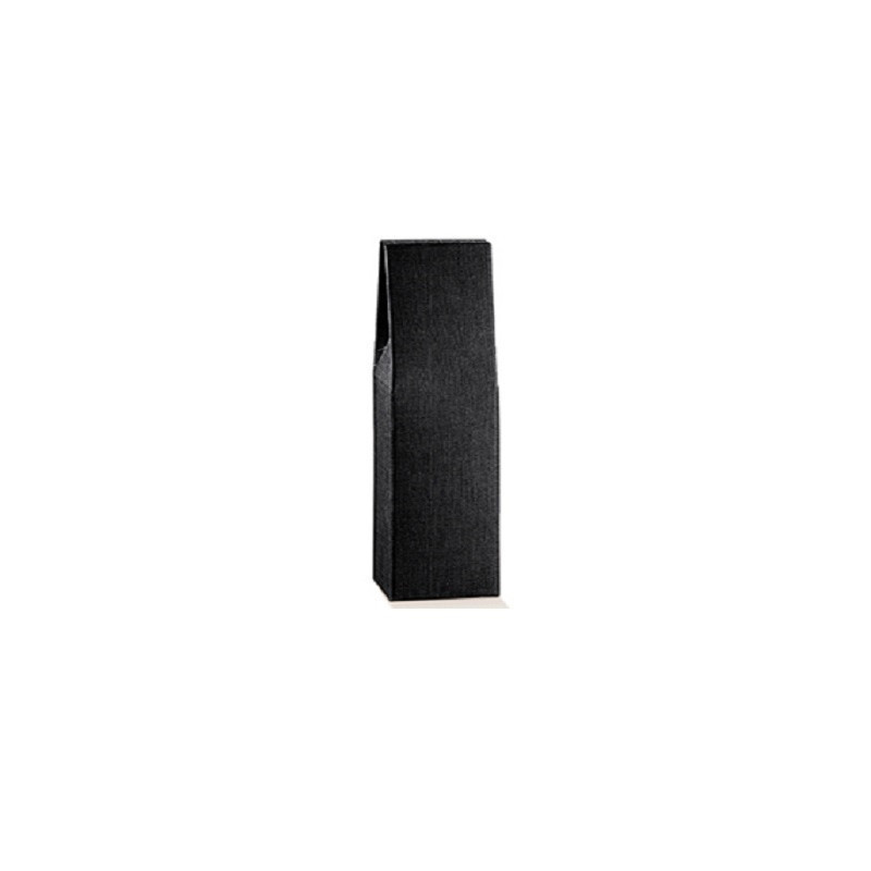 BOITE 1 BOUTEILLE 9X9X37CM NOIR (13817)