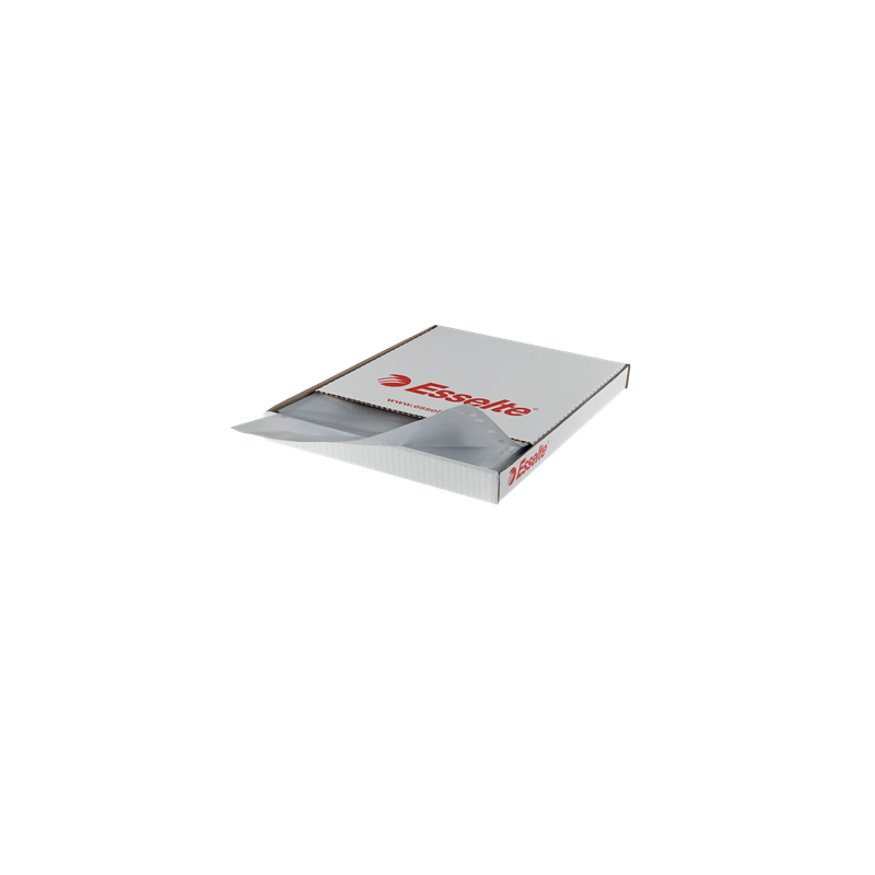 HOUSSE A4 TRANSP. ESSELTE GRAINEE 70MY 100PCS