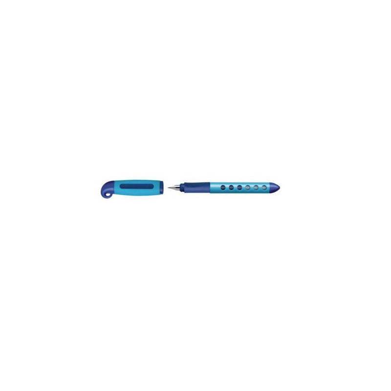 PLUME FABER GAUCHER BLEU SCRIBOLINO