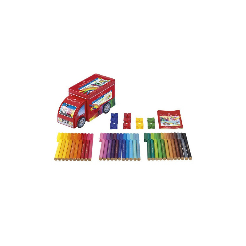 FEUTRE ECO.FABER CONNECTOR PENS COLOURS 33PCS TRUCK