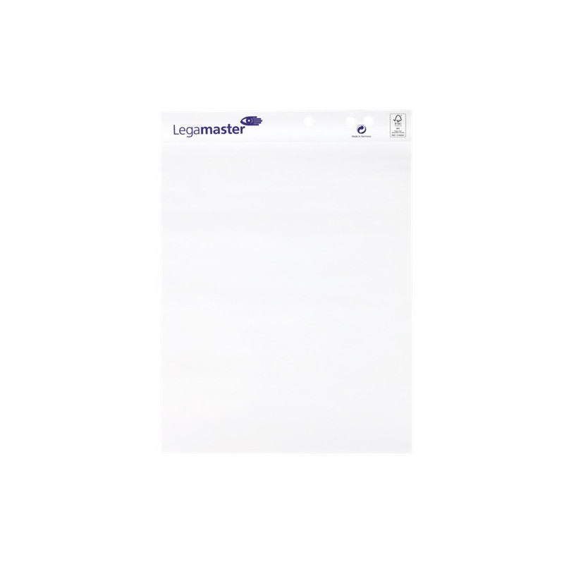 FLIP-CHART LEGAMASTER BLOC UNI 20FLS BLANC 98X65