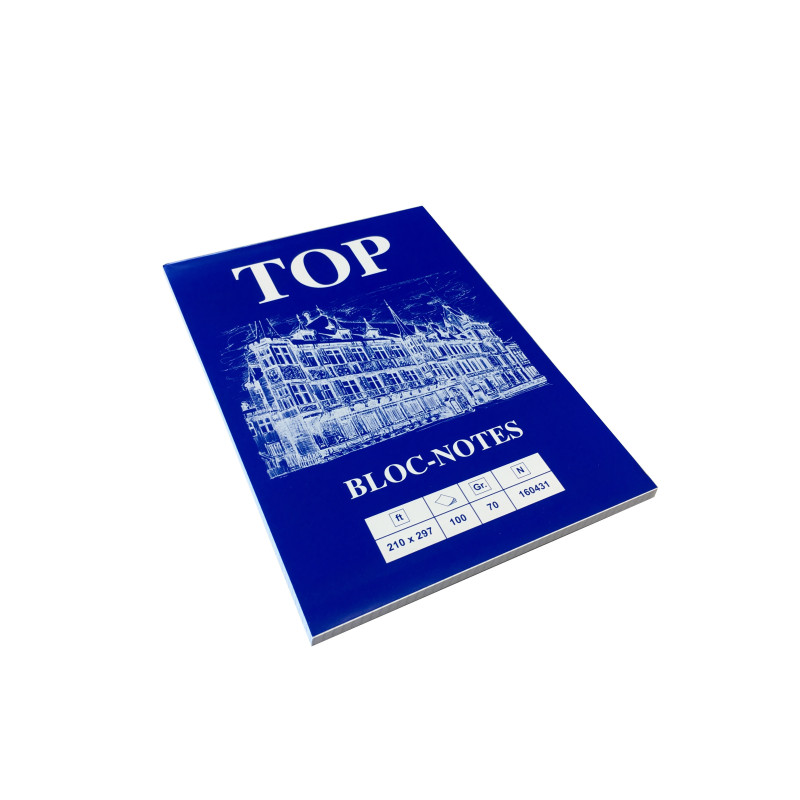 BLOC-NOTES A4 TOP 210X297MM QUAD.