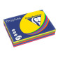 PAPIER REPRO CLAIREF. TROPHEE A4 80G COUL. INTENSIF. ASS. 500FLS