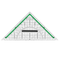 EQUERRE FABER 20CM AVEC BOUTON