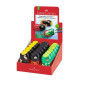 TAILLE-CRAYONS FABER DOUBLE AVEC POT + GOMME ASS.