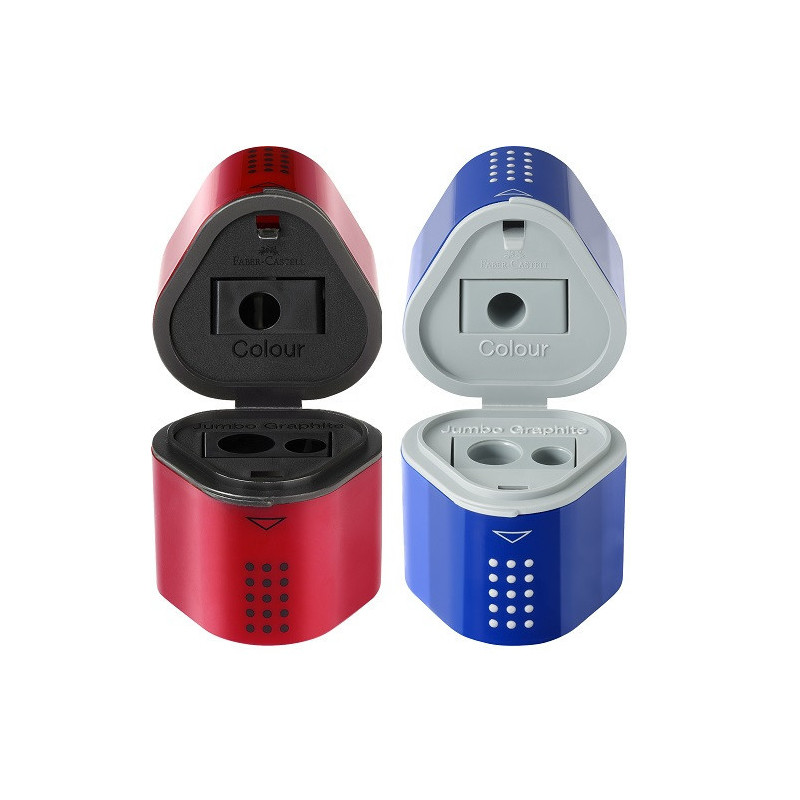 TAILLE-CRAYONS FABER TRIPLE COULEUR