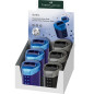 TAILLE-CRAYONS FABER DOUBLE AVEC POT