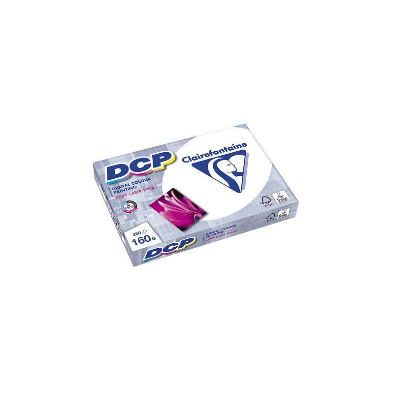 PAPIER REPRO CLAIREF. DCP BLANC A4 160G 250FLS