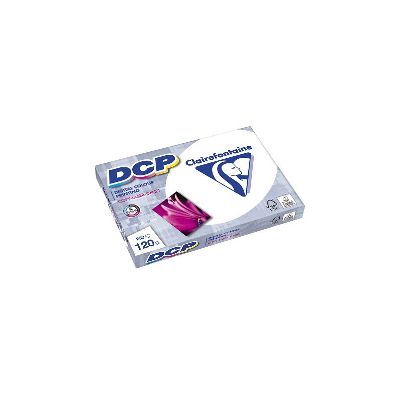 PAPIER REPRO CLAIREF. DCP BLANC A4 120G 250FLS