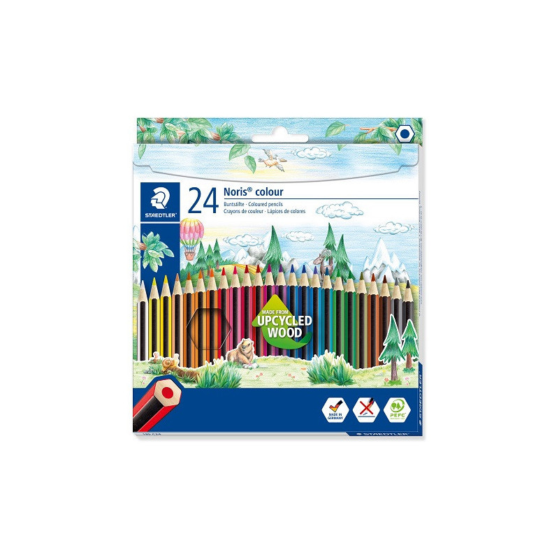 CRAYON COUL. STAEDTLER 24PCS NORIS CLUB