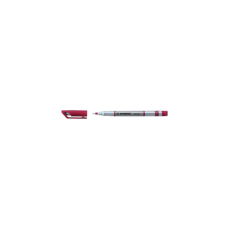 FINELINER STABILO SENSOR 0,3MM ROUGE