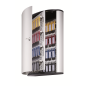 ARMOIRE A CLES DURABLE 48PCS ARGENT MET.