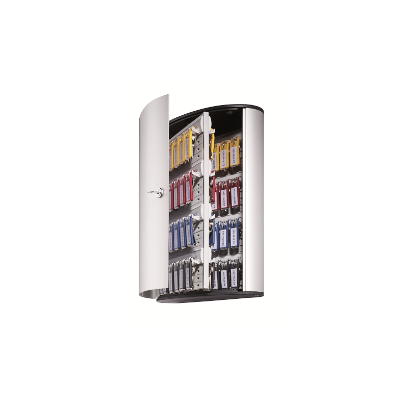 ARMOIRE A CLES DURABLE 72PCS ARGENT MET.