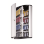 ARMOIRE A CLES DURABLE 72PCS ARGENT MET.