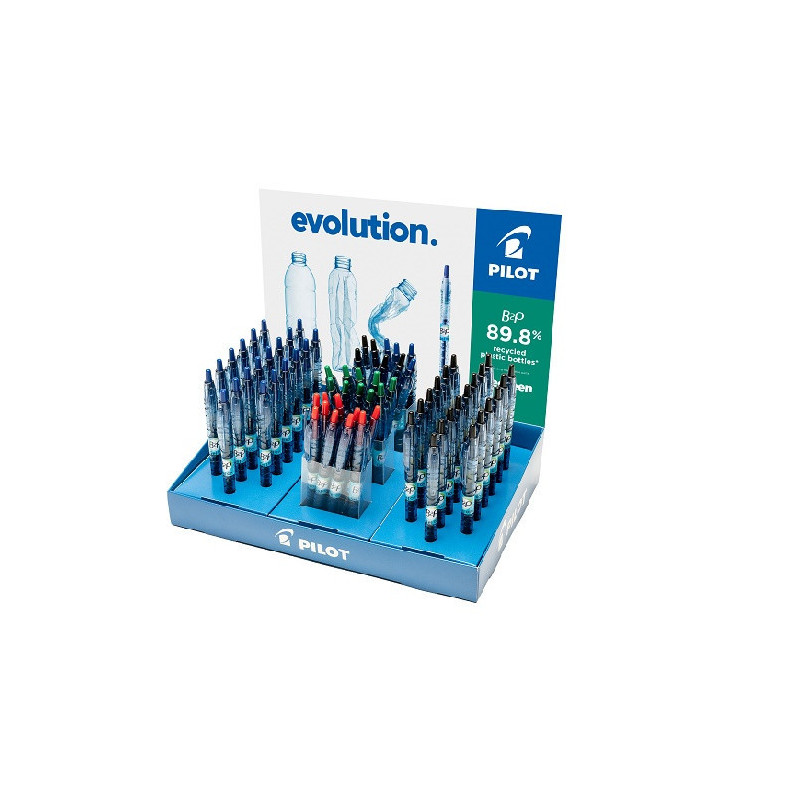 ROLLER PILOT GEL RETR. B2P 0,7 PRES. 60PCS