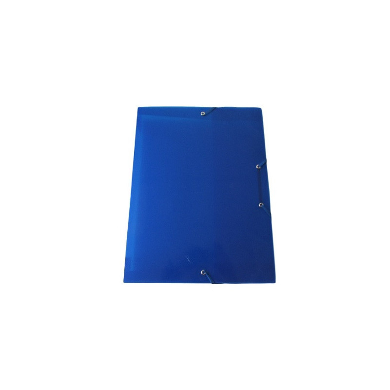 BOXE CLASSEM. A4 40MM TRANSP. BLEU +ELAST. HERLITZ (300000554)