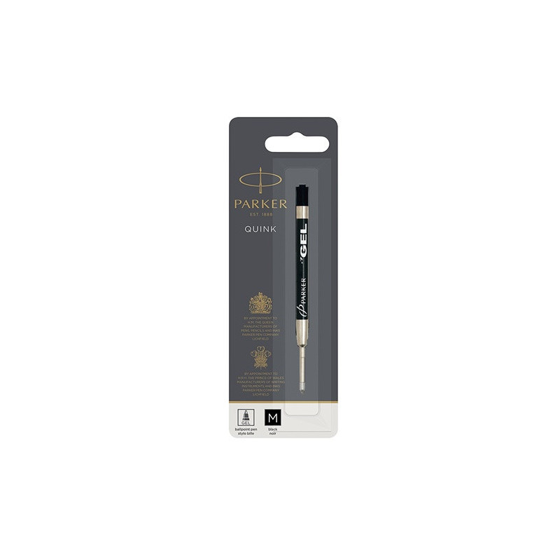 MINE PARKER GEL MEDIUM NOIR N°16 BLISTER