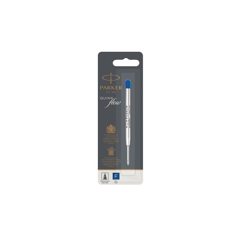 MINE BILLE PARKER QUINKFLOW 0,8 BLEU N°14 BLISTER