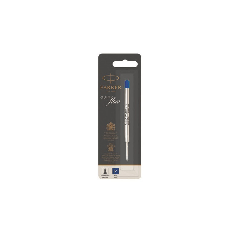 MINE BILLE PARKER QUINKFLOW 1,0 BLEU N°15 BLISTER