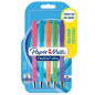 STYLO BILLE PAPERM. FLEX. M NOIR BRIGHT 5PCS BLISTER